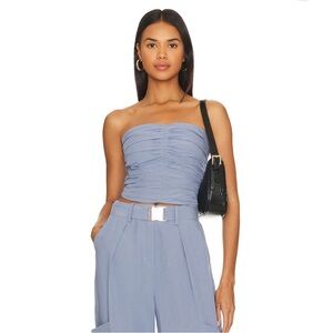 SOVERE- Nouvelle Bustier in Blue Haze